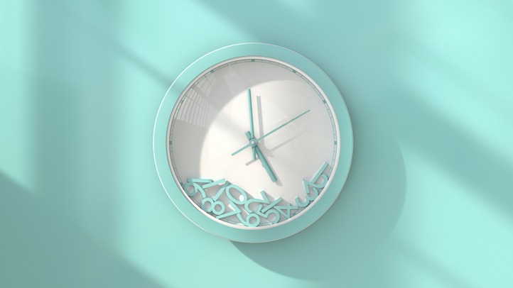 sleep training a newborn broken clock