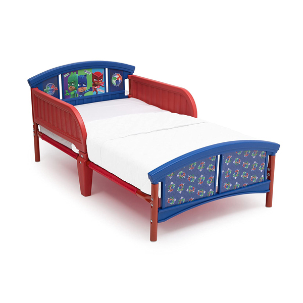 Delta Children Plastic Toddler Bed, PJ Masks print