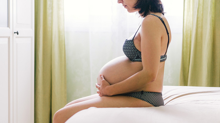 Woman who has HELLP syndrome