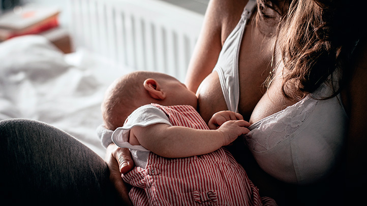 breastfeeding baby