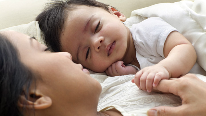 sleeping baby