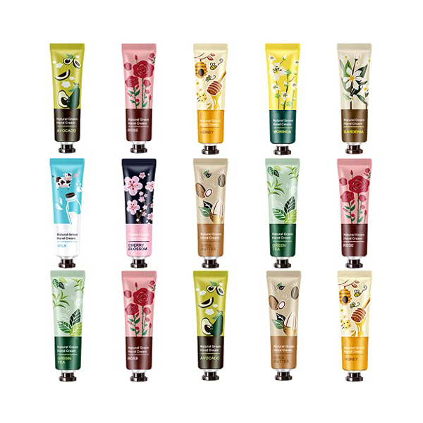 Travel-sized hand lotion set